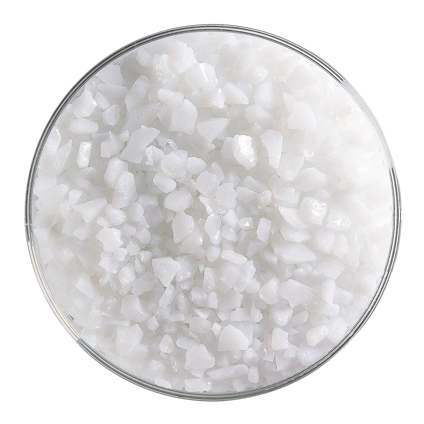 Opaque White Opalescent
