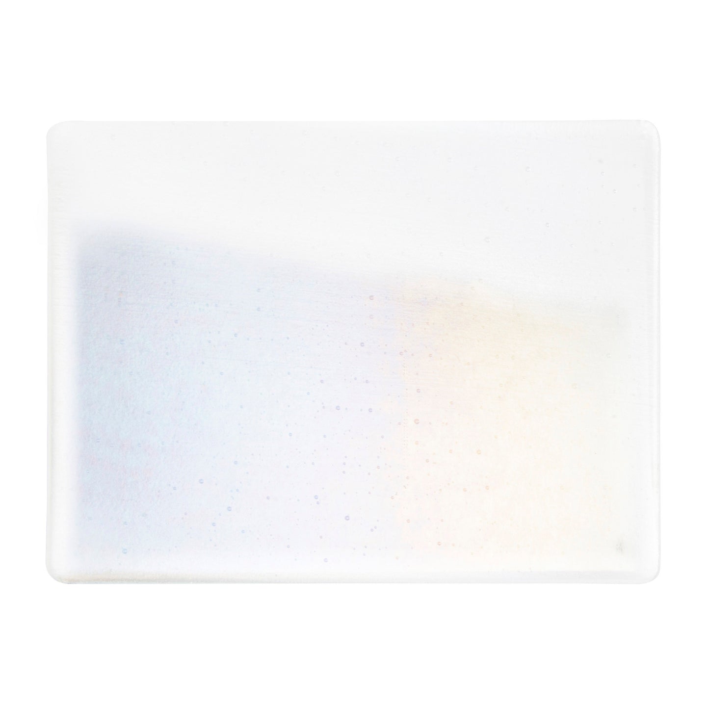 Clear Transparent, Double-rolled, Iridescent, rainbow
