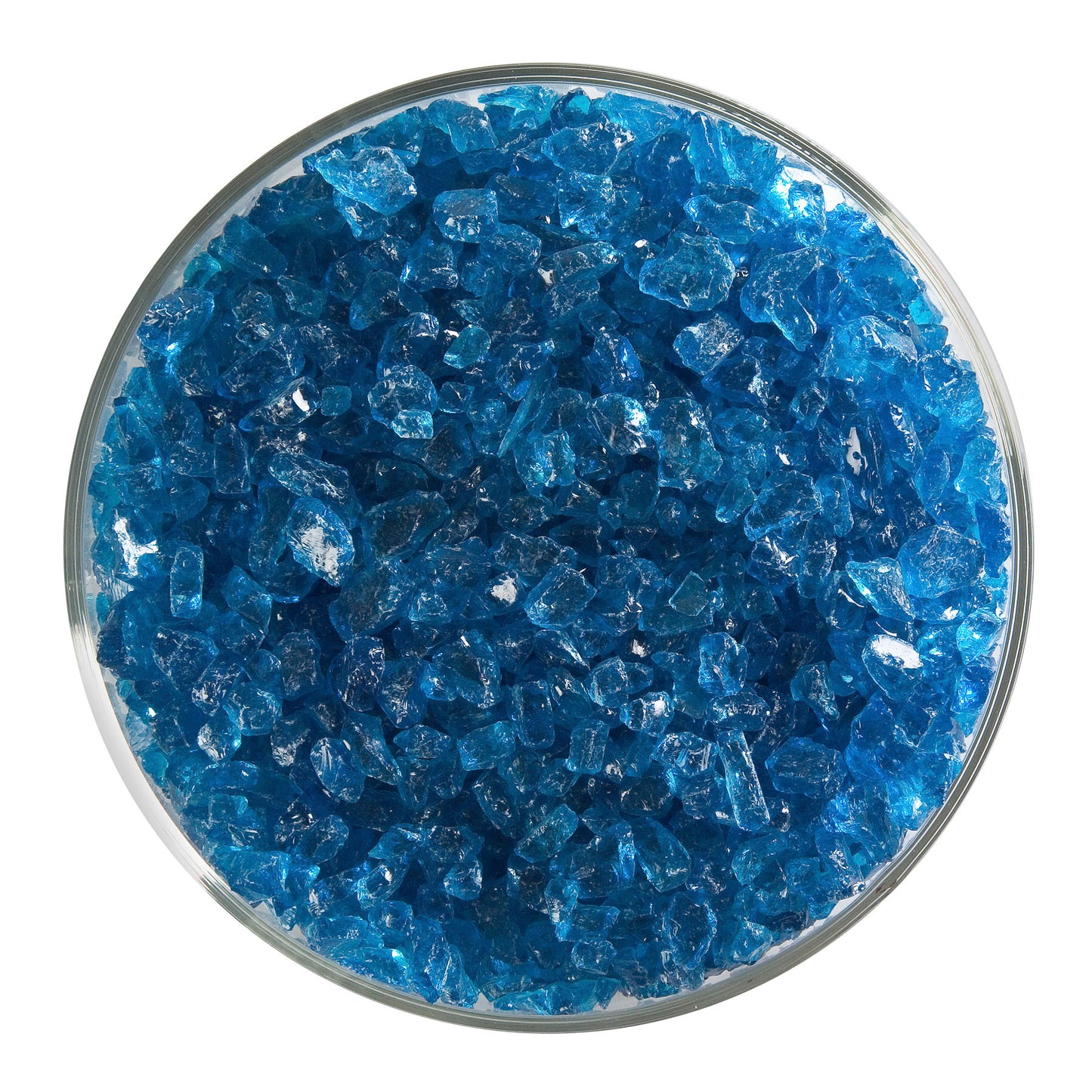 Turquoise Blue Transparent