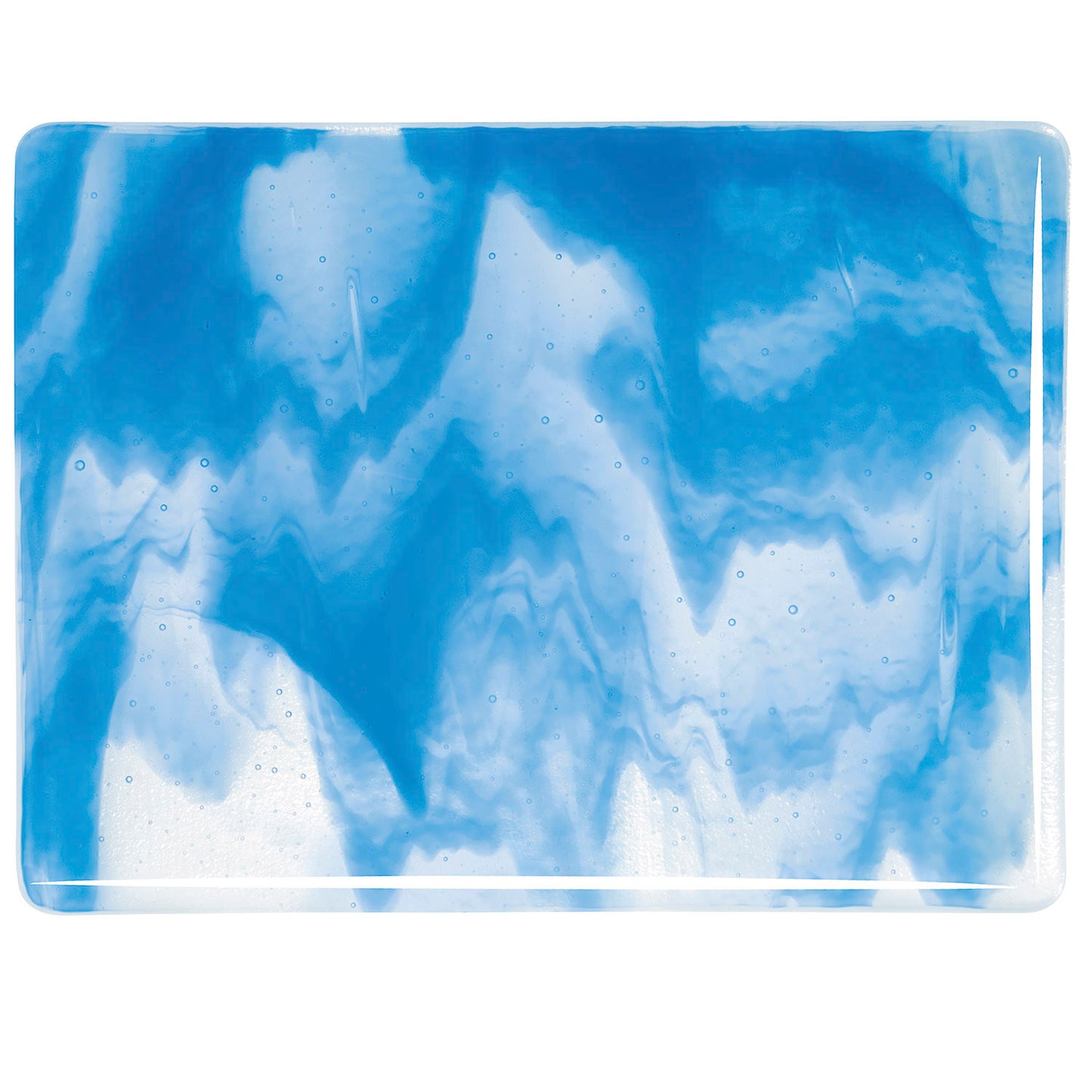 Clear, Egyptian Blue Opal 2- Color Mix
