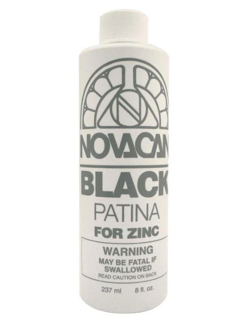Black Patina for Zinc, 8 oz