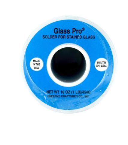 Glasspro 50/50 Solder 1lb Spool