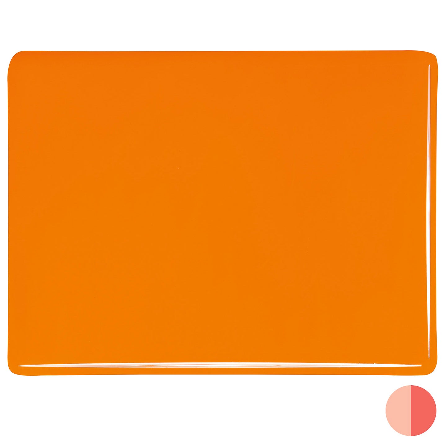 Tangerine Orange Opalescent