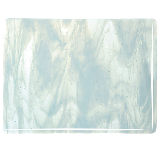 Aqua Blue, White 2-Color Mix, Double-rolled