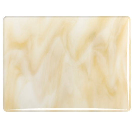 Warm White Opalescent, Light Amber Transparent 2-Color Mix