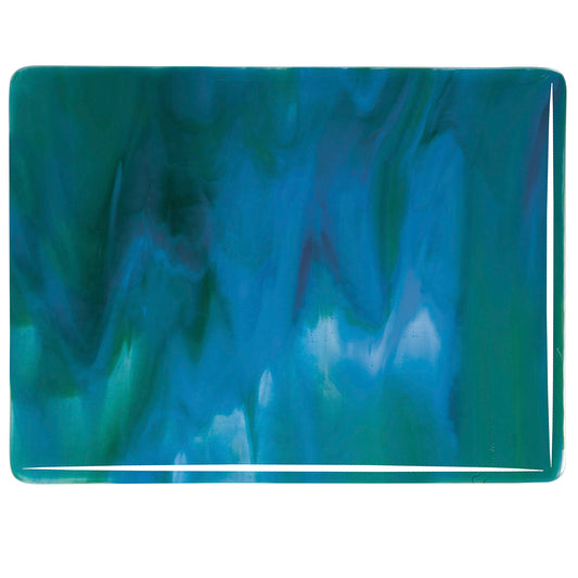 Azure Blue Opal, Jade Green Opal, Neo-Lavender 3+ Color Mix, Ripple