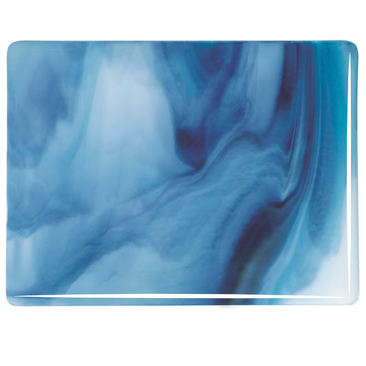 White, Turquoise Blue, Midnight Blue 3+ Color Mix