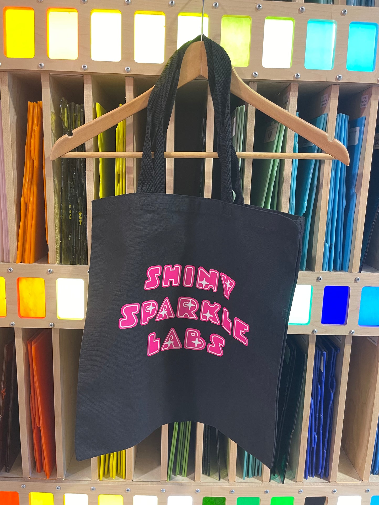 Shiny Sparkle Labs Tote Bag