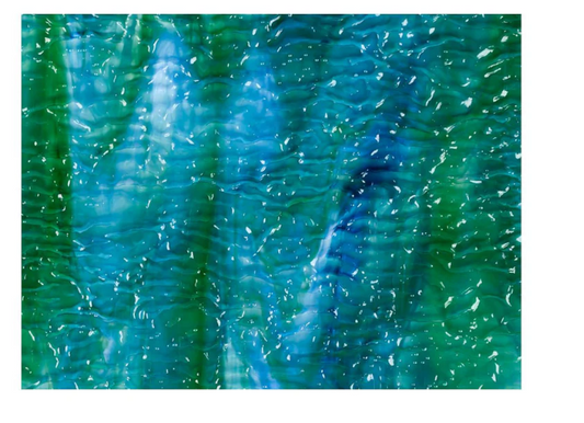 Azure Blue Opal, Jade Green Opal, Neo-Lavender 3+ Color Mix, Ripple